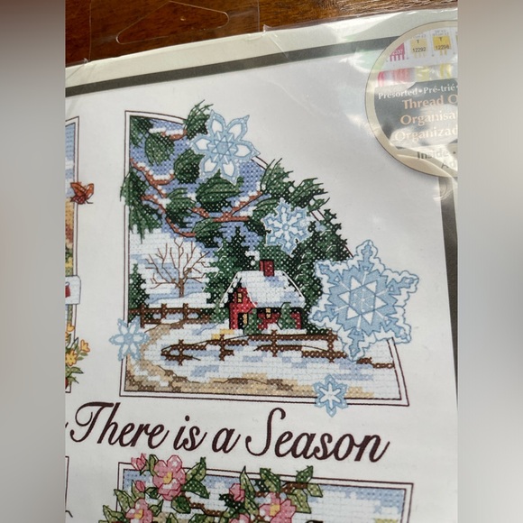 New Dimensions To Everything There is a Season Cross Stitch Kit - Picture 3 of 9